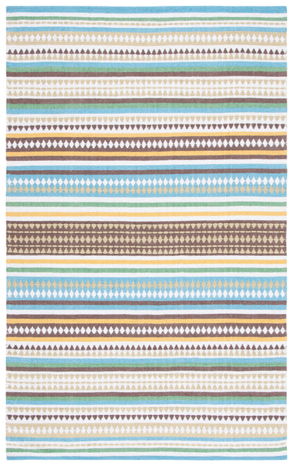 Safavieh Montauk Mtk451L Light Blue/Ivory Area Rug