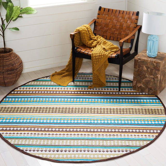 Safavieh Montauk Mtk451L Light Blue/Ivory Rug.