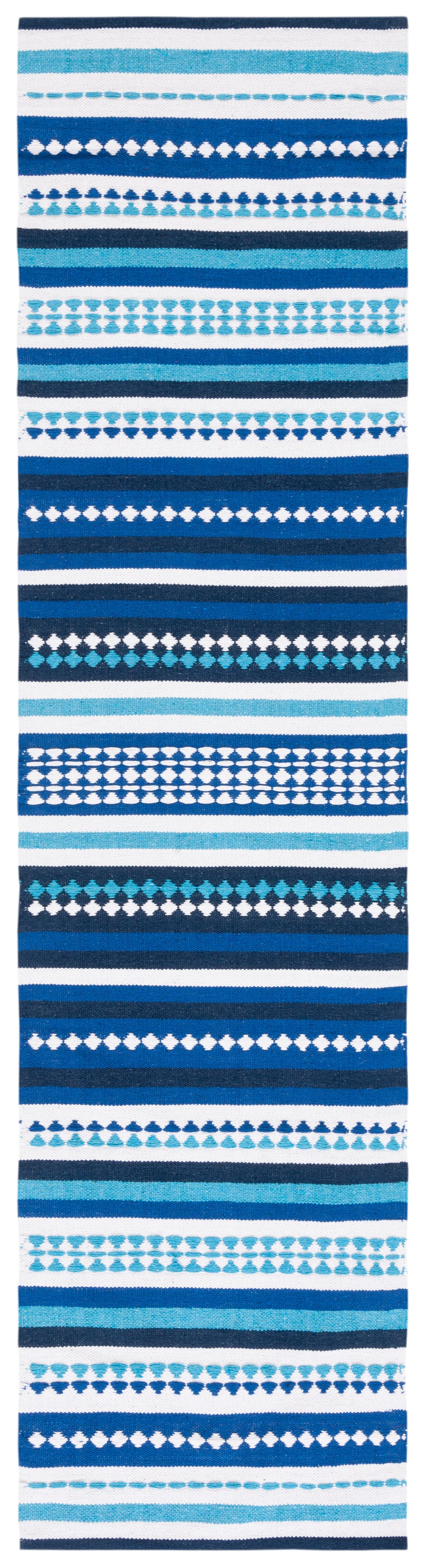 Safavieh Montauk Mtk451M Blue/Ivory Rug.