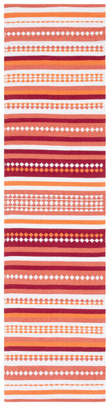 Safavieh Montauk Mtk451P Orange/Ivory Rug.