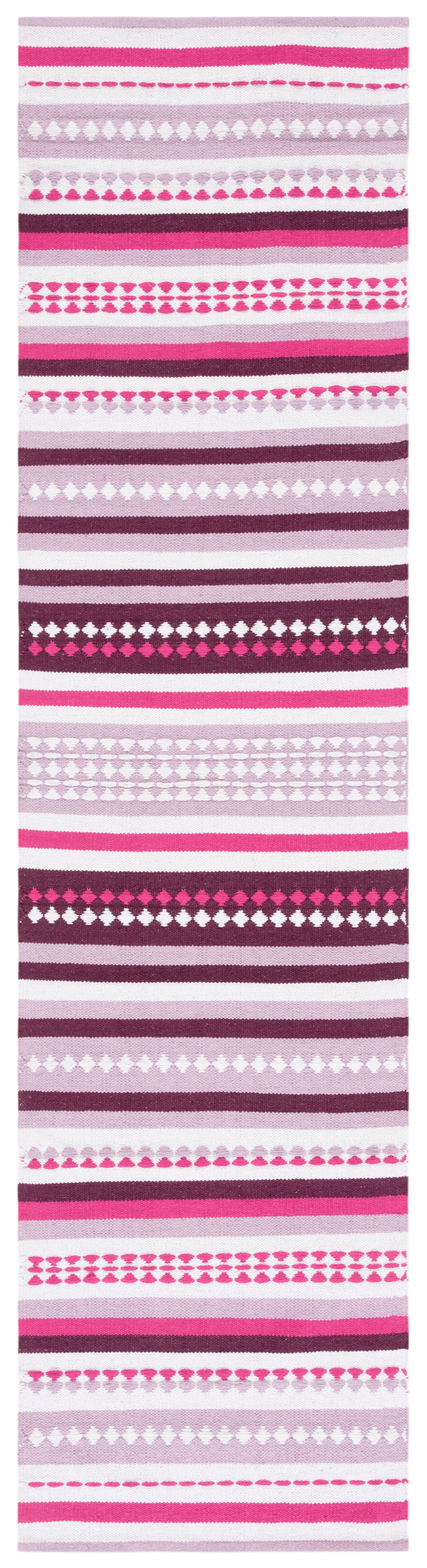 Safavieh Montauk Mtk451R Pink/Ivory Area Rug