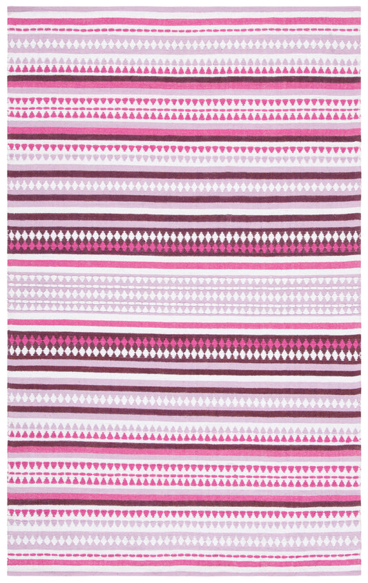 Safavieh Montauk Mtk451R Pink/Ivory Area Rug