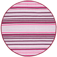 Safavieh Montauk Mtk451R Pink/Ivory Area Rug