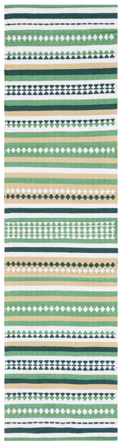 Safavieh Montauk Mtk451Y Green/Ivory Area Rug