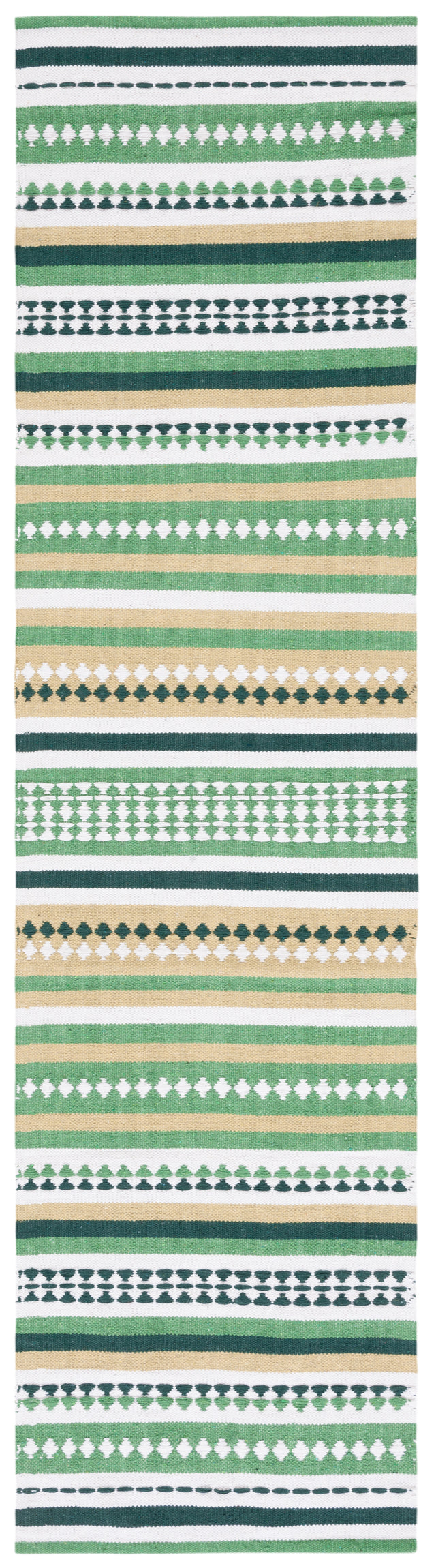 Safavieh Montauk Mtk451Y Green/Ivory Rug.