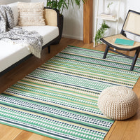 Safavieh Montauk Mtk451Y Green/Ivory Area Rug