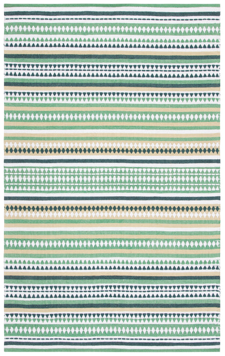Safavieh Montauk Mtk451Y Green/Ivory Rug.
