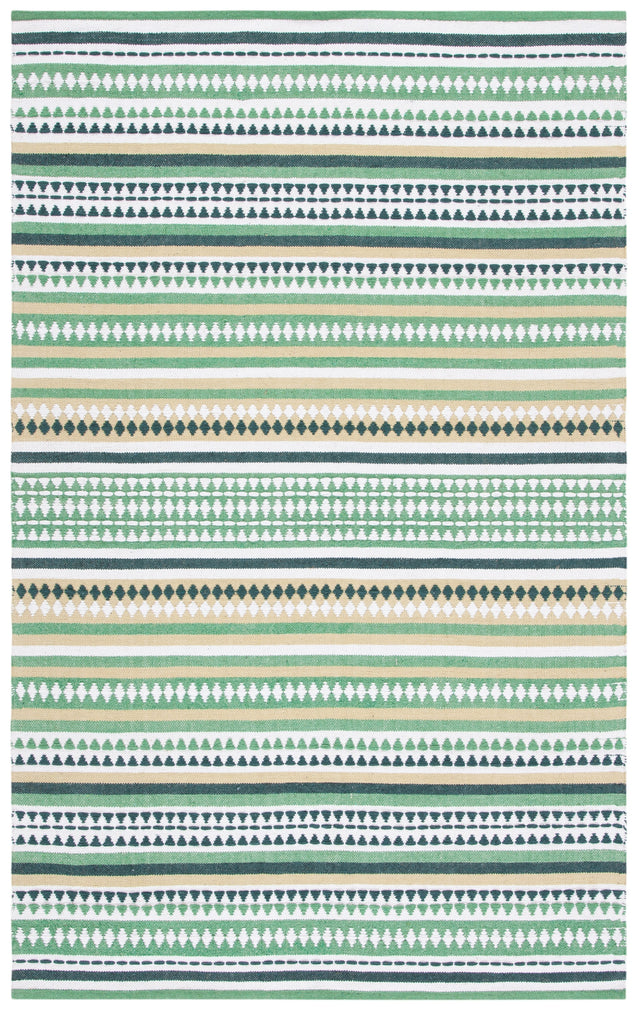 Safavieh Montauk Mtk451Y Green/Ivory Rug.