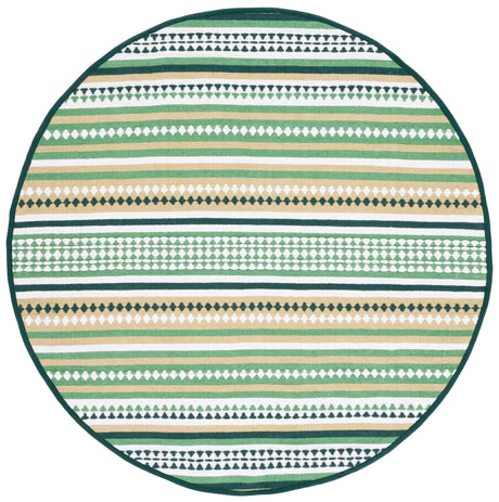 Safavieh Montauk Mtk451Y Green/Ivory Rug.