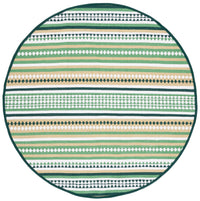 Safavieh Montauk Mtk451Y Green/Ivory Area Rug