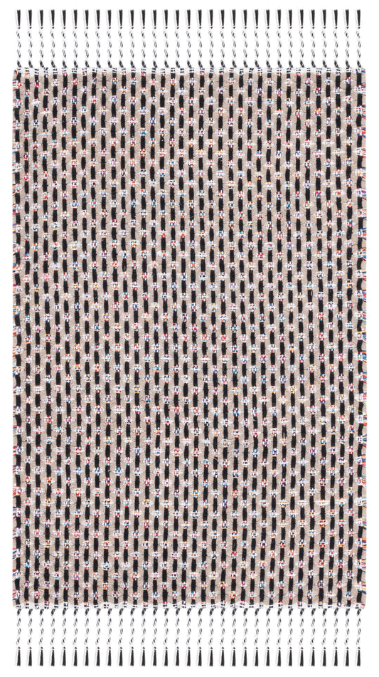 Safavieh Montauk Mtk475B Beige/Black Area Rug