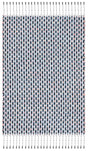 Safavieh Montauk Mtk475L Blue/Black Rug.