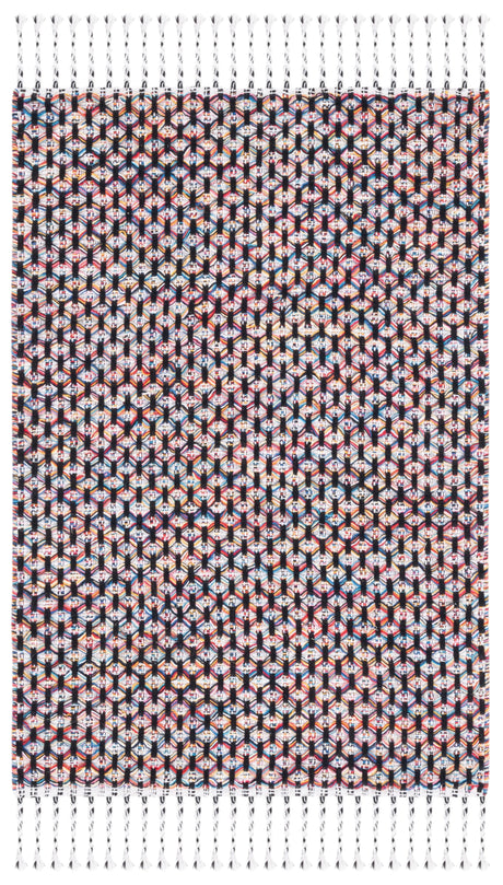 Safavieh Montauk Mtk475Q Red/Yellow Rug.