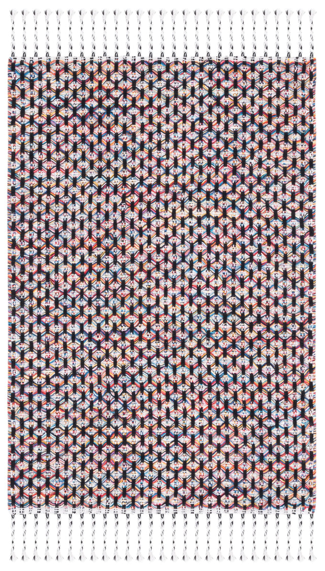 Safavieh Montauk Mtk475Q Red/Yellow Rug.