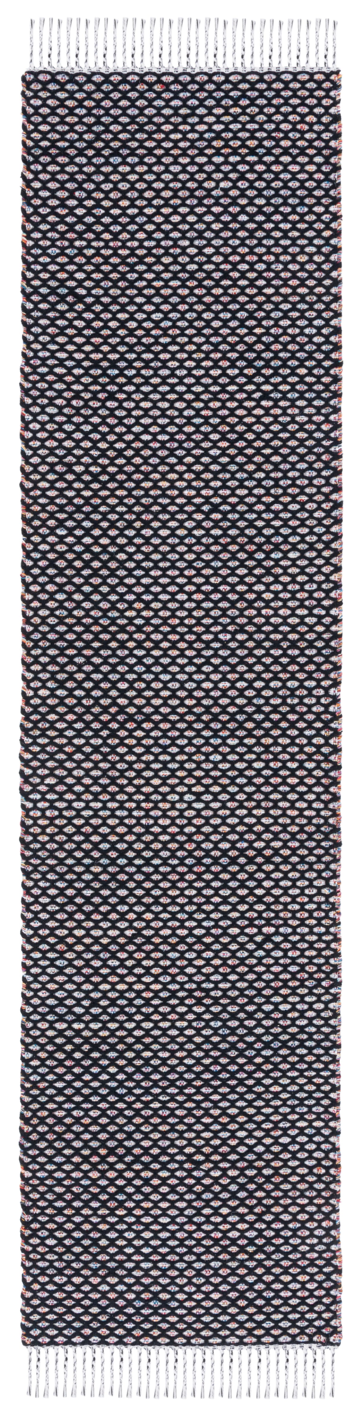 Safavieh Montauk Mtk475Z Black/Ivory Rug.