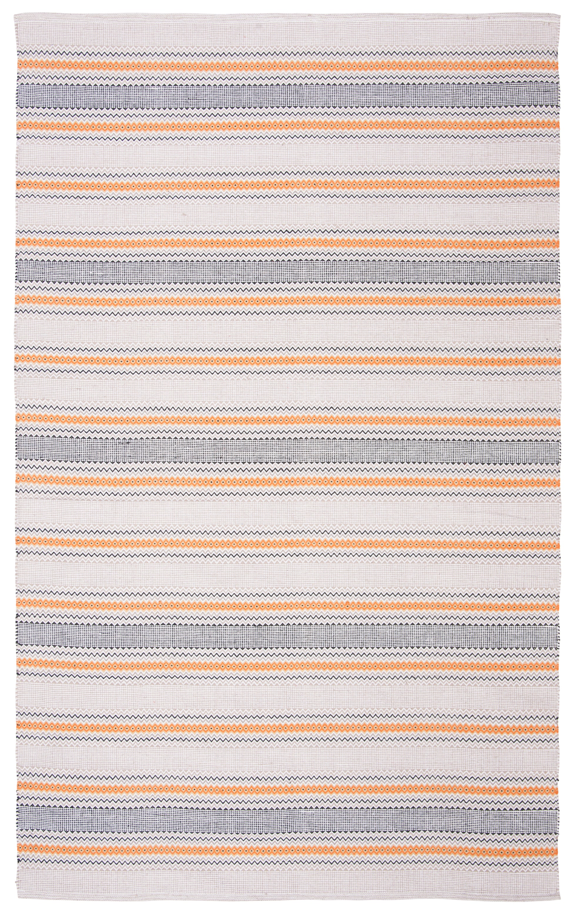 Safavieh Montauk Mtk536P Orange/Beige Area Rug