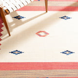 Safavieh Montauk Mtk552A Blue/Red Rugs.