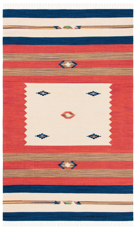 Safavieh Montauk Mtk552A Blue/Red Area Rug