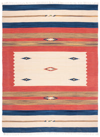 Safavieh Montauk Mtk552A Blue/Red Area Rug