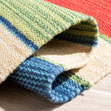 Safavieh Montauk Mtk553Y Green/Blue Rugs.