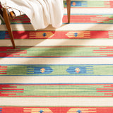 Safavieh Montauk Mtk553Y Green/Blue Rugs.
