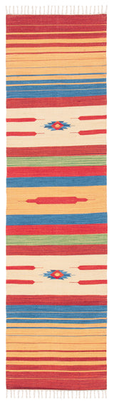 Safavieh Montauk Mtk554Q Red/Blue Rugs.