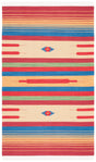 Safavieh Montauk Mtk554Q Red/Blue Area Rug