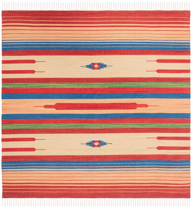 Safavieh Montauk Mtk554Q Red/Blue Area Rug