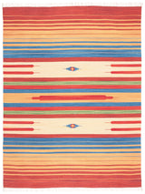 Safavieh Montauk Mtk554Q Red/Blue Rugs.