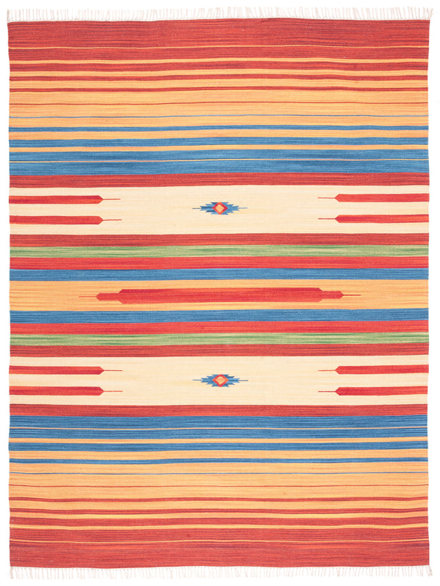 Safavieh Montauk Mtk554Q Red/Blue Area Rug