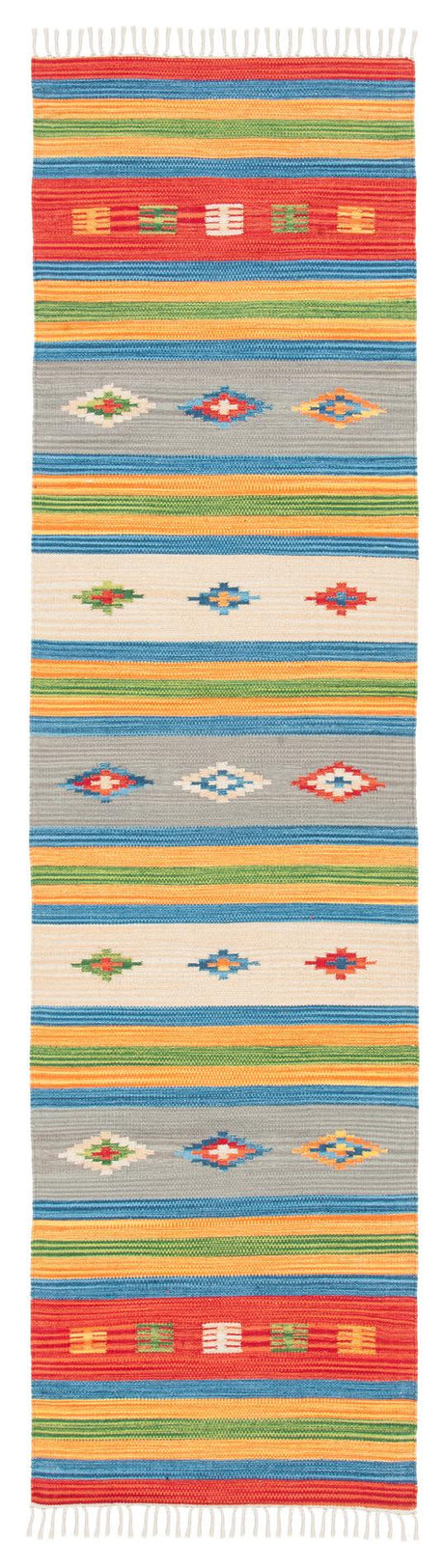 Safavieh Montauk Mtk555M Blue/Red Area Rug