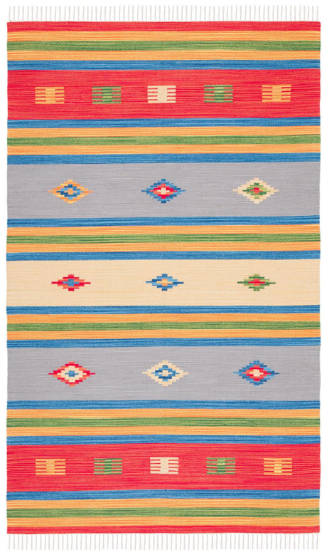 Safavieh Montauk Mtk555M Blue/Red Area Rug