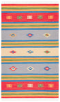 Safavieh Montauk Mtk555M Blue/Red Area Rug