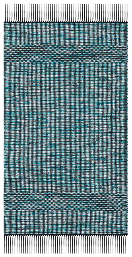 Safavieh Montauk Mtk620K Turquoise/Black Area Rug