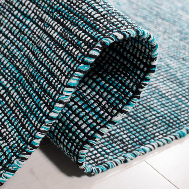 Safavieh Montauk Mtk620K Turquoise/Black Area Rug