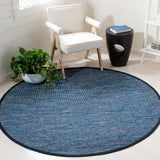 Safavieh Montauk Mtk620M Blue/Black Rugs.