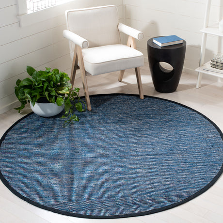 Safavieh Montauk Mtk620M Blue/Black Area Rug