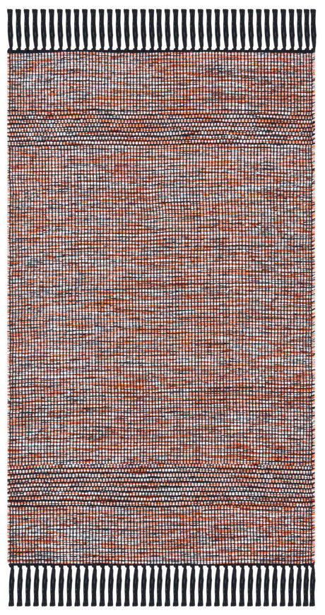 Safavieh Montauk Mtk620P Orange/Black Area Rug