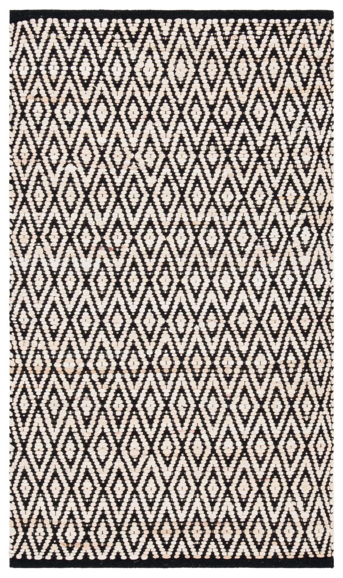 Safavieh Montauk Mtk621B Beige/Black Rugs.