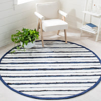 Safavieh Montauk Mtk623N Navy/Ivory Area Rug