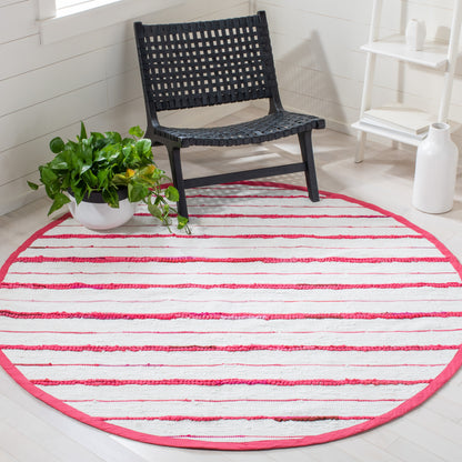 Safavieh Montauk Mtk623Q Red/Ivory Area Rug