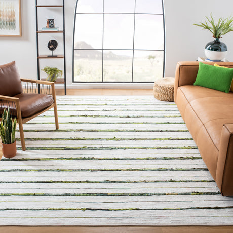 Safavieh Montauk Mtk623Y Green/Ivory Area Rug