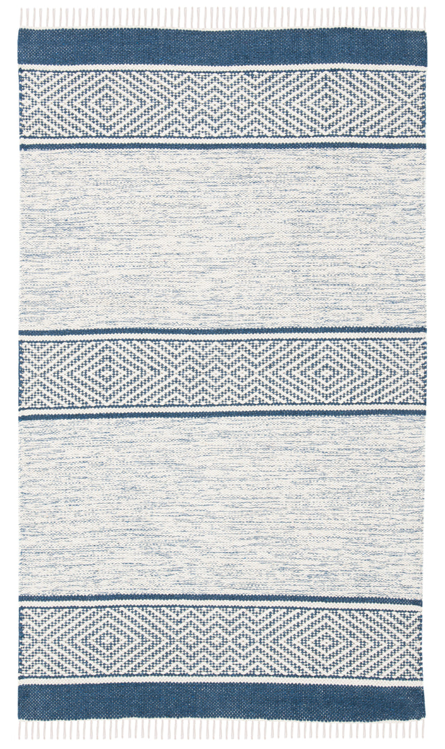 Safavieh Montauk Mtk651N Ivory/Navy Area Rug