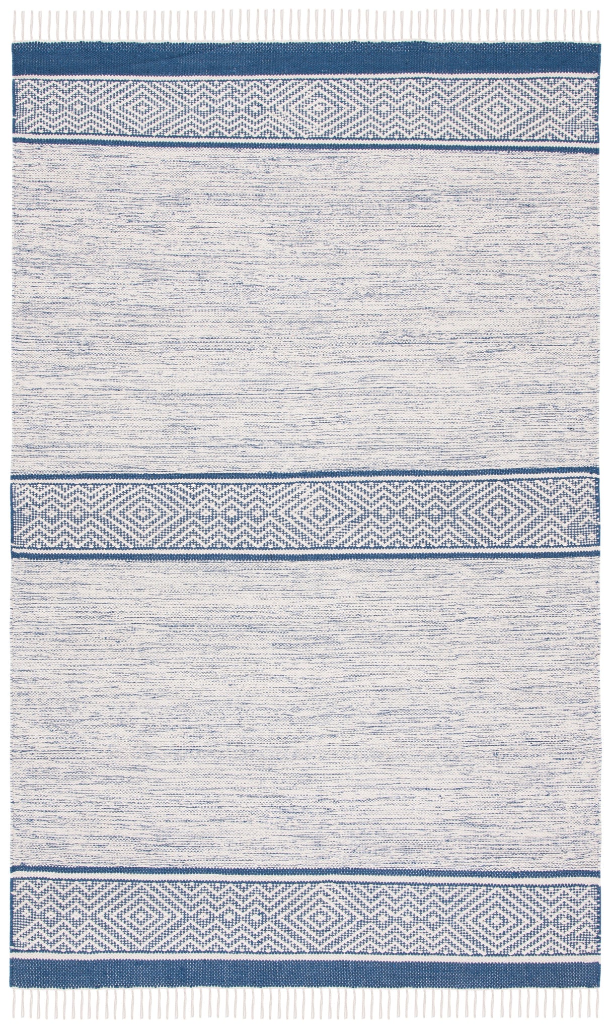 Safavieh Montauk Mtk651N Ivory/Navy Rugs.