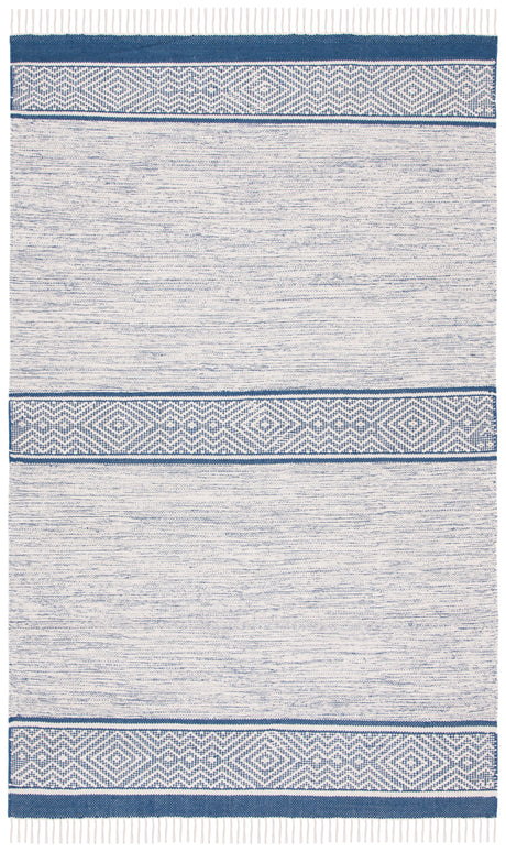 Safavieh Montauk Mtk651N Ivory/Navy Area Rug