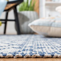 Safavieh Montauk Mtk652N Navy/Beige Area Rug