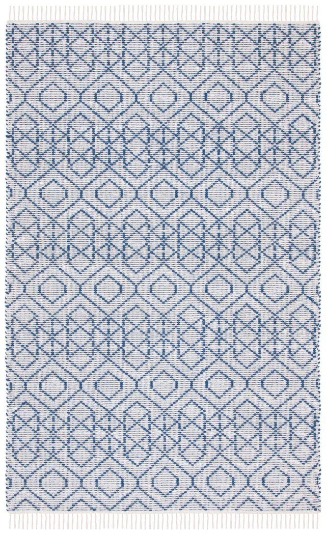 Safavieh Montauk Mtk652N Navy/Beige Area Rug