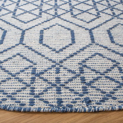 Safavieh Montauk Mtk652N Navy/Beige Area Rug