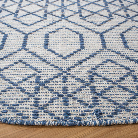 Safavieh Montauk Mtk652N Navy/Beige Area Rug