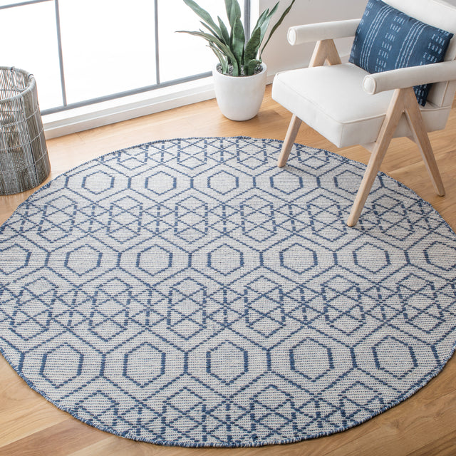 Safavieh Montauk Mtk652N Navy/Beige Area Rug